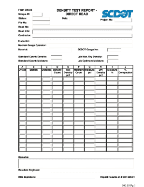 Nuclear Gauge Training Log Sample  Form