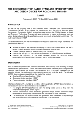 Satcc Standard Specifications PDF  Form