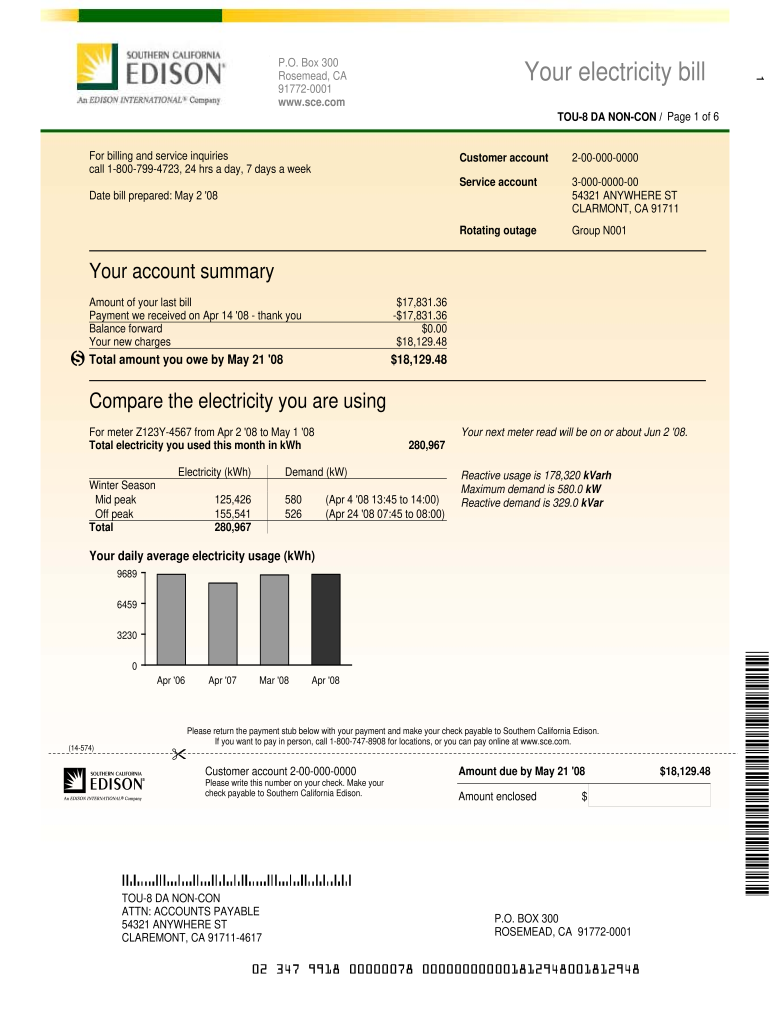 Get and Sign Utility Bill Generator  Form