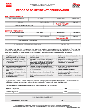  Dc Certification Form 2015-2024