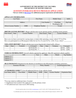 Dc Interlock  Form