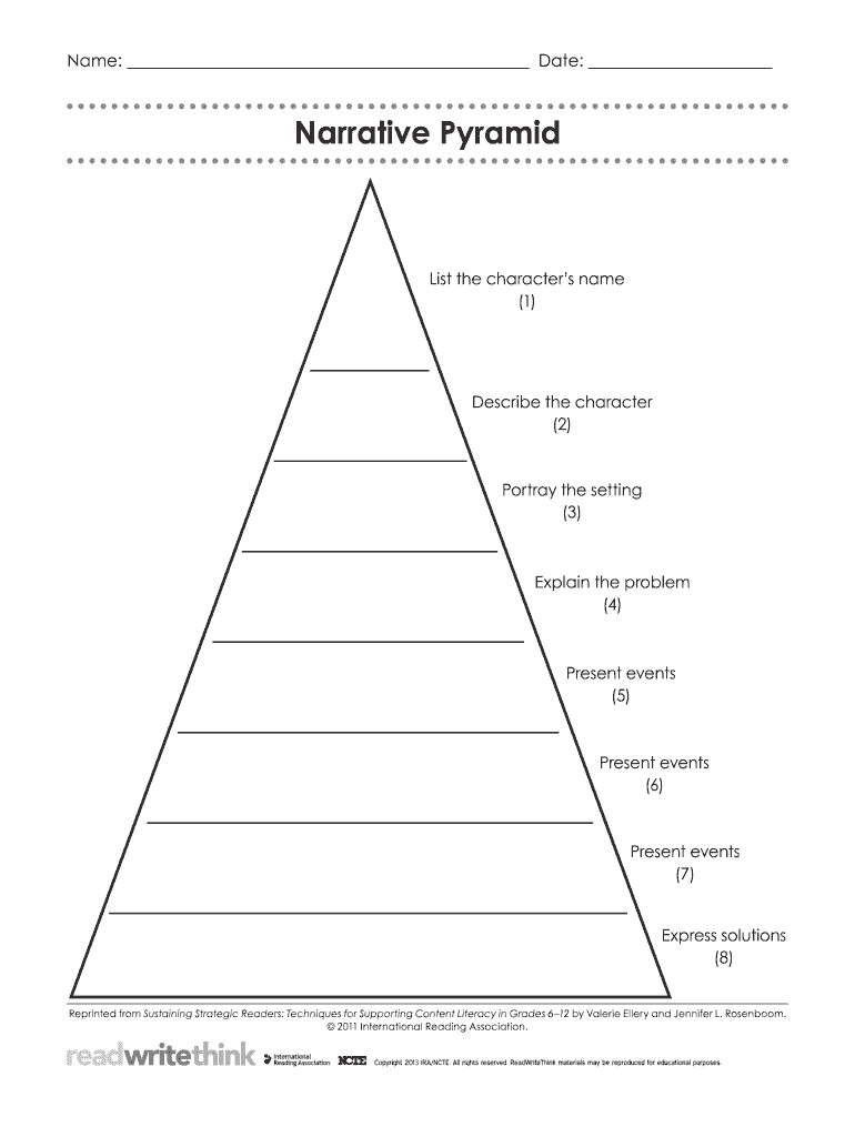 Story Pyramid PDF  Form