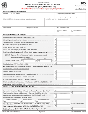  It05 Form Jamaica 2015-2024