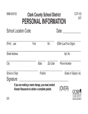 Ccf 153  Form