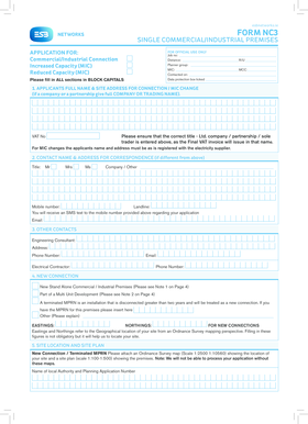 Esb Nc3 Form