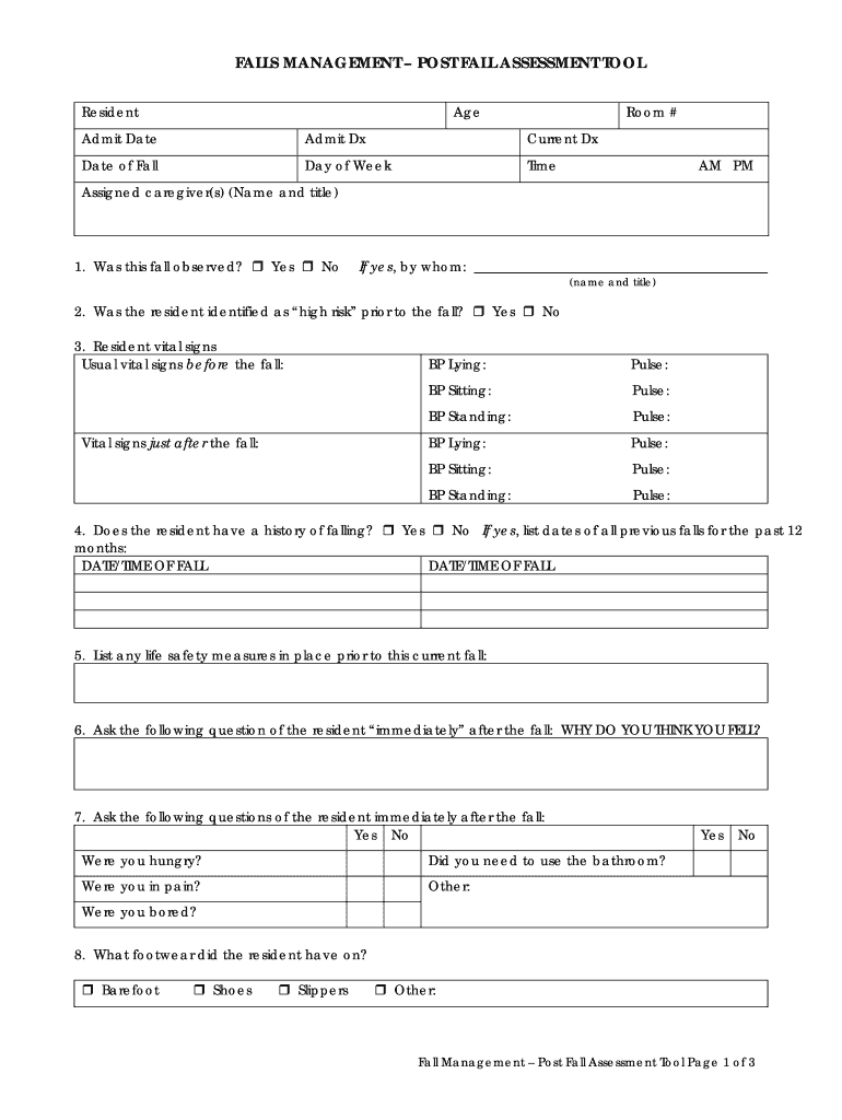 Post Fall Huddle Form Template: get and sign the form in seconds