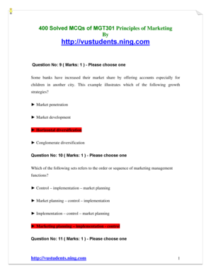 Mgt301 Mcqs Solved PDF  Form