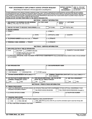 Dd Form 2945