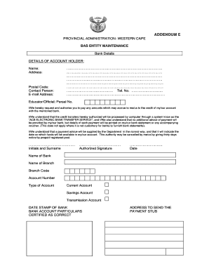 Bas Form PDF