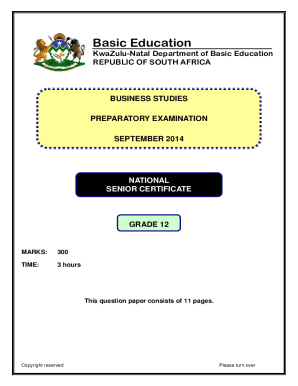 Preparatory Exam Papers September State Physics  Form