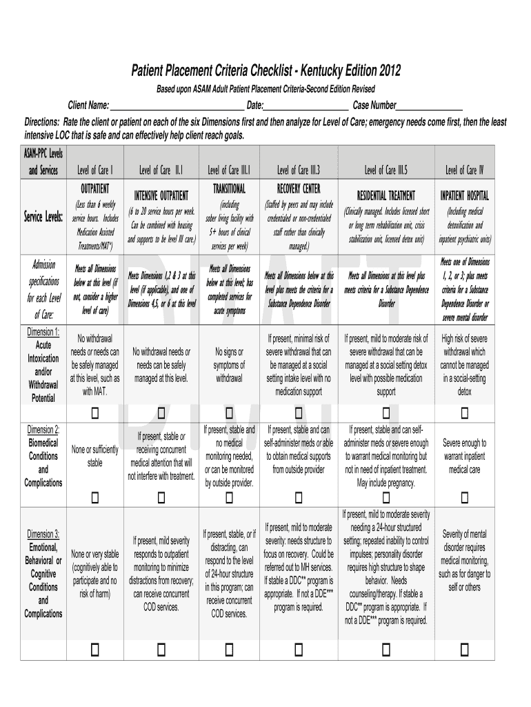 Asam Criteria Cheat Sheet  Form