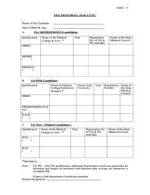 Teq Nmc  Form