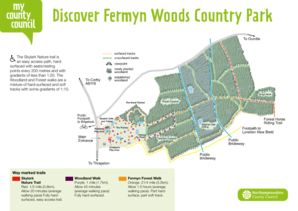 Fermyn Woods Map  Form