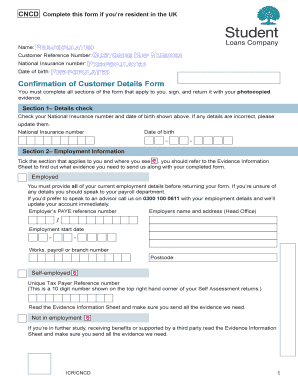 Customer Details Form