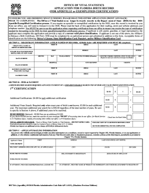 Fl Apostille Form