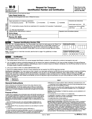 W 9 Form PDF Labor Ready