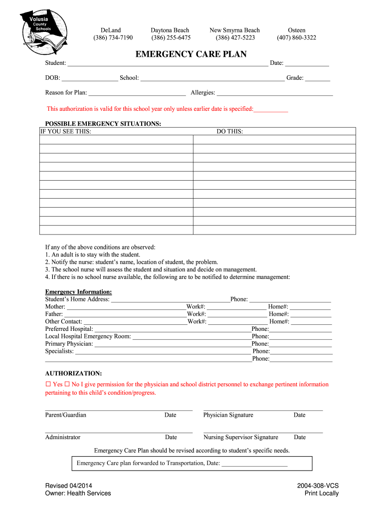  Adhd Care Plan for School 2014-2024