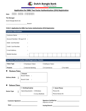 Dbbl 2fa Registration  Form