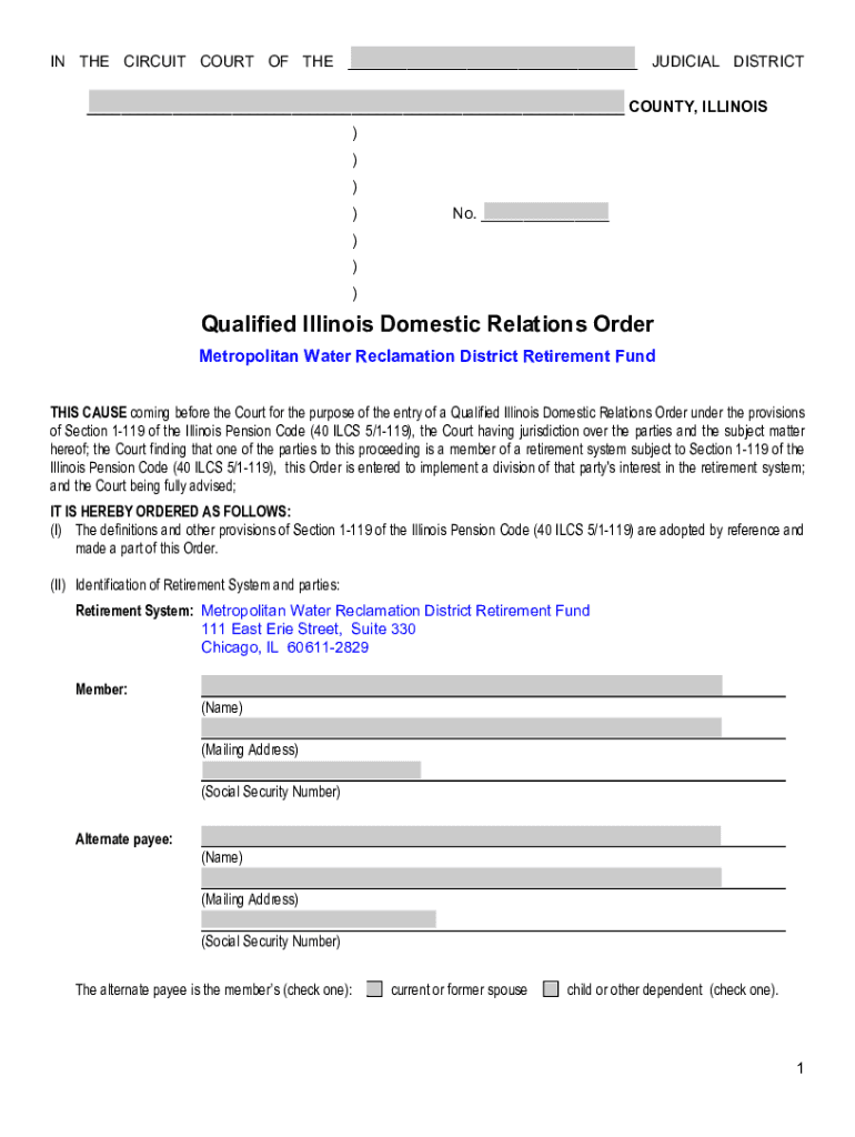 Illinois Qildro  Form