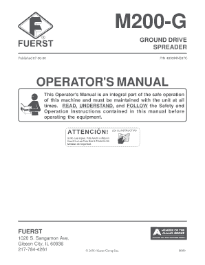 Fuerst M200g  Form