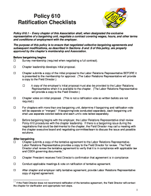 Csea 610 Process  Form