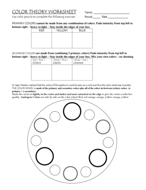 Color Wheel Harmonydoc  Form