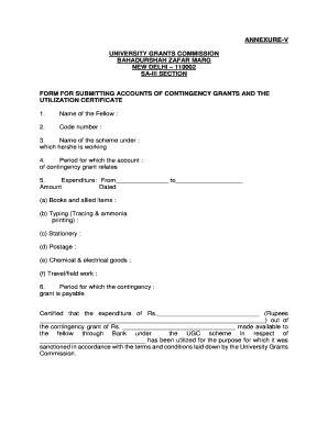 Ugc Sa Iii Section  Form