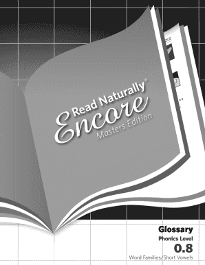 Read Naturally 0 8 Stories PDF  Form
