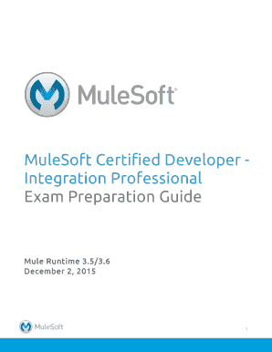 Mulesoft Certified Developer Integration Professional Dumps  Form
