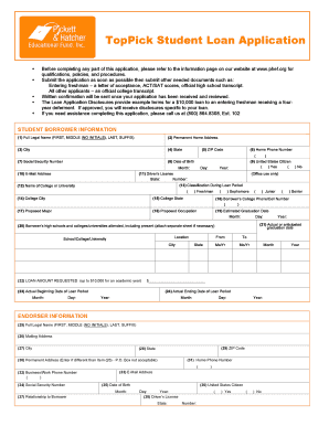  Student Loan Application Pickett Hatcher Educational Fund 2016-2024