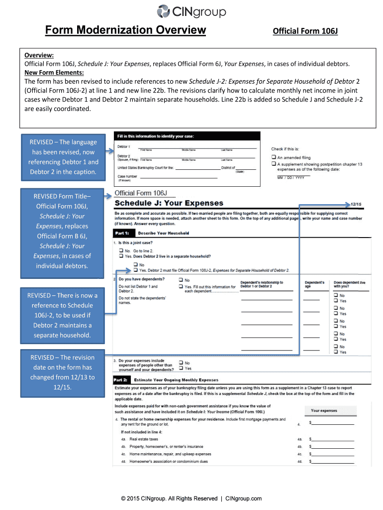 Official Form 106j