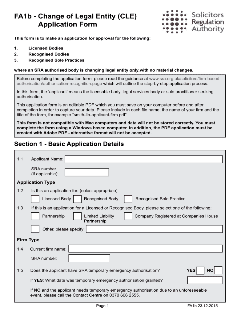 Fa1b  Form