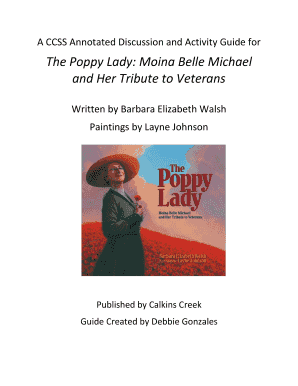 The Poppy Lady PDF  Form