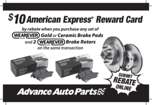 Advance Auto Parts 4myrebate  Form