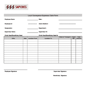Get and Sign Local Conveyance Format 
