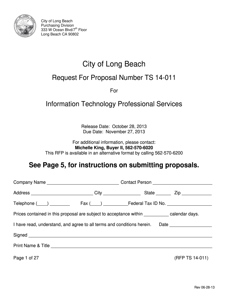  RFP TS 14 011 for it Professional Svcs 10 28 JR MKdoc 2013-2024