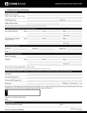 Cimb Eform Update