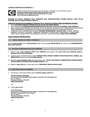 Permohonan Lesen Csa Online  Form