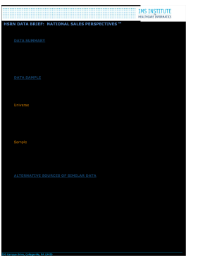 Ims Hsrn Data Brief Nsp  Form