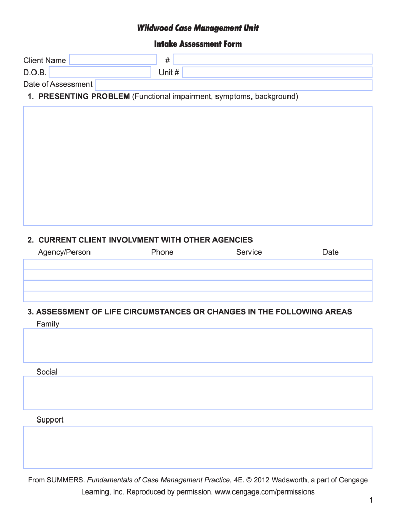 Get and Sign Wildwood Case Management Unit Forms