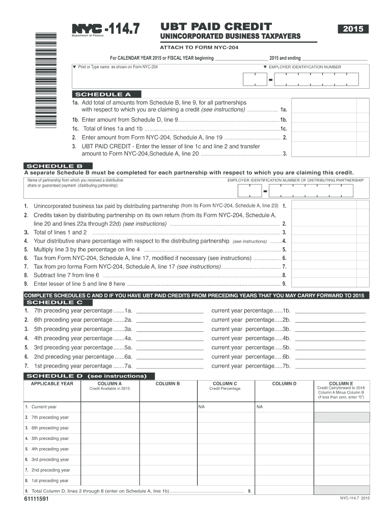  Nyc 1147  Form 2015