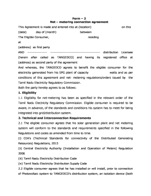 Tneb Net Metering Application Form 2