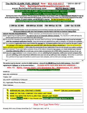 Ruthclarkfuelgroup Myfairpoint Net  Form