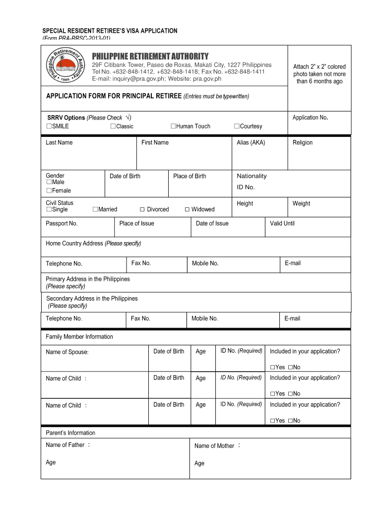  Form PRARRSC201301 2013