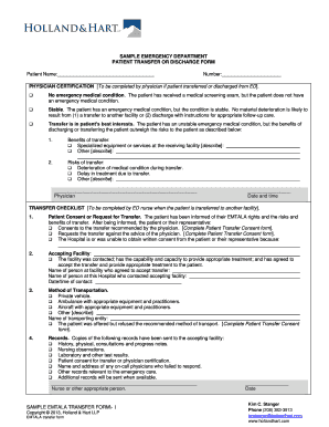 Emtala Form for Transfer