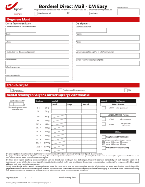 Borderel  Form