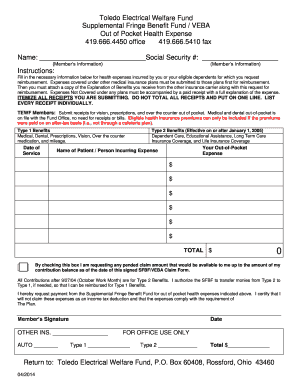  Toledo Electrical Welfare Fund 2014-2024