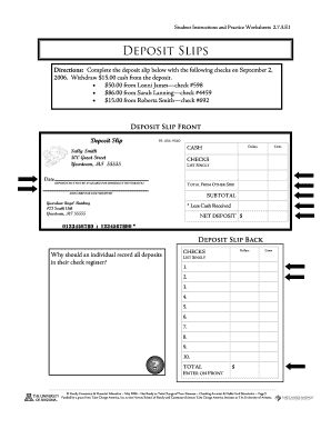 Checking Account and Debit Card Simulation  Form