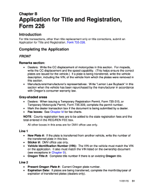 Dmv Application Title Registration Form