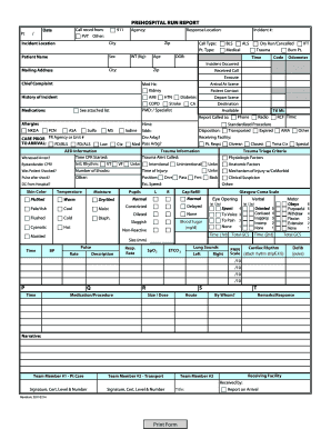  Blank Repair Report Form 2011-2024